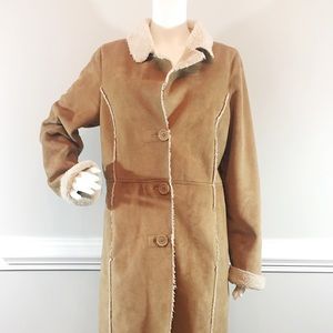 Women’s Suede Trench Coat